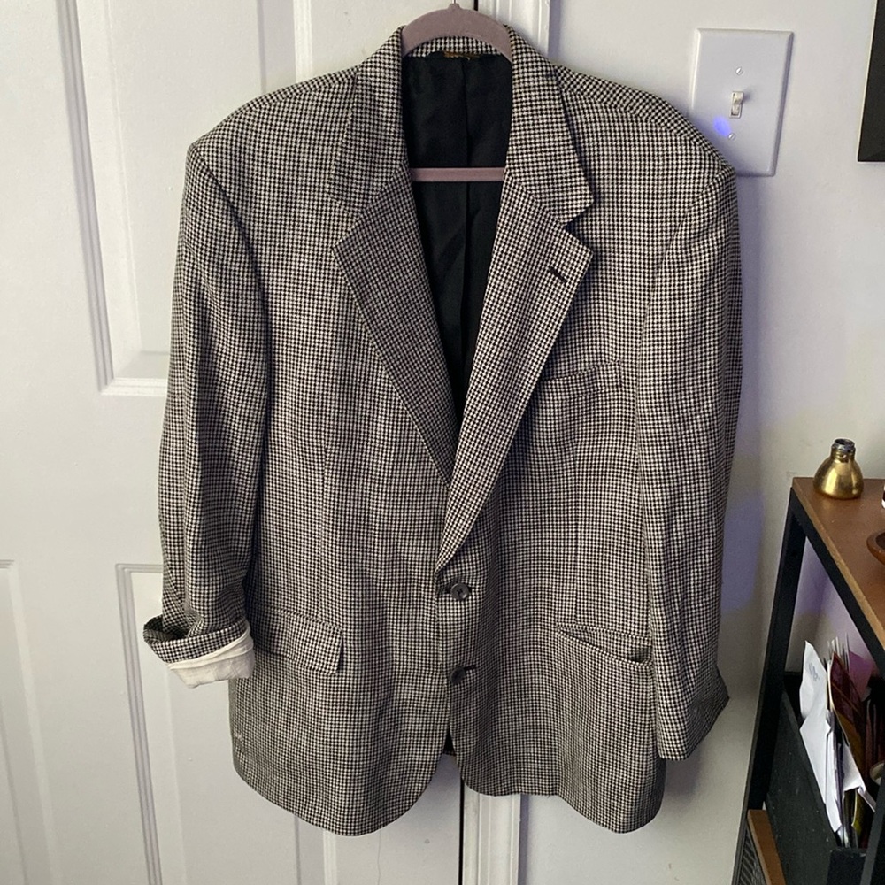 Unisex Houndtooth Blazer